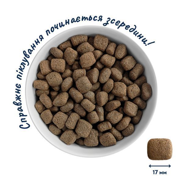 Complete dry food HOME FOOD for active large breed adult dogs "Beef" Active Balanced Formula, 10 kg