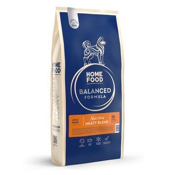 Сухий корм HOME FOOD для дорослих собак великих порід "М&rsquo;ясне асорті" Nutritive Balanced Formula, 10 кг 1367102 фото