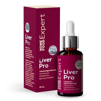 Feed additive with vitamins and amino acids Liver Pro HOME FOOD Expert, 30 ml